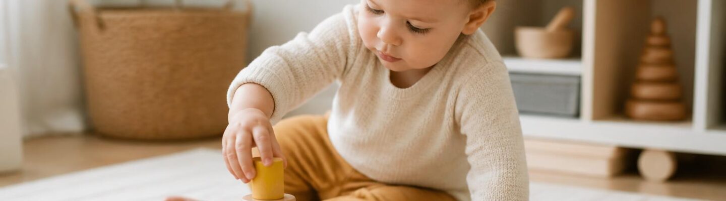 Montessori Spielzeug ab 1 Jahr: Ideen für selbstständiges Entdecken