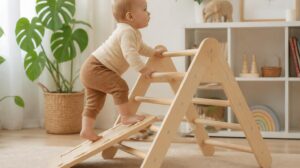 Pikler Dreieck ab wann? Welches Alter für ein Kletterdreieck sinnvoll ist